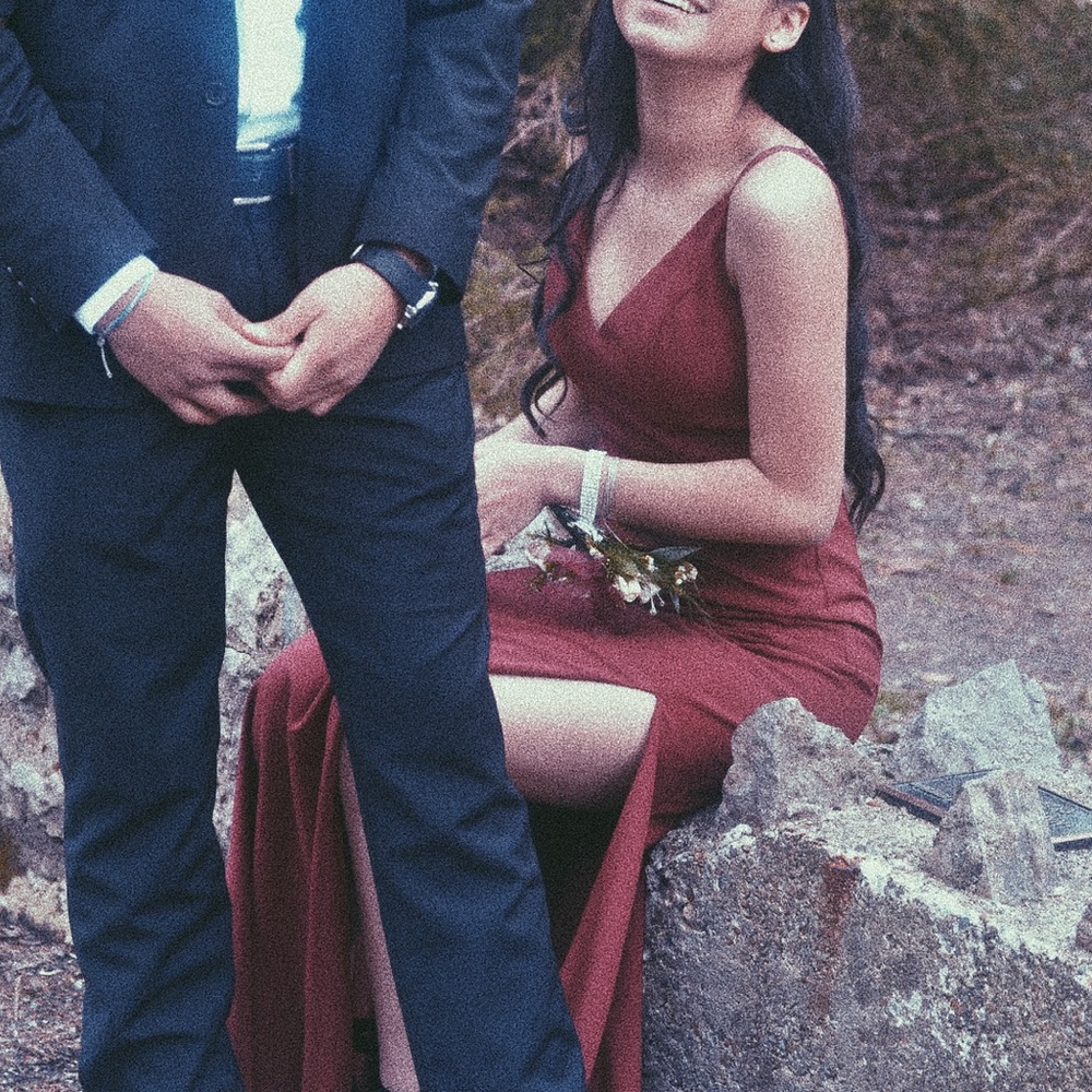 Burgundy Prom Dress